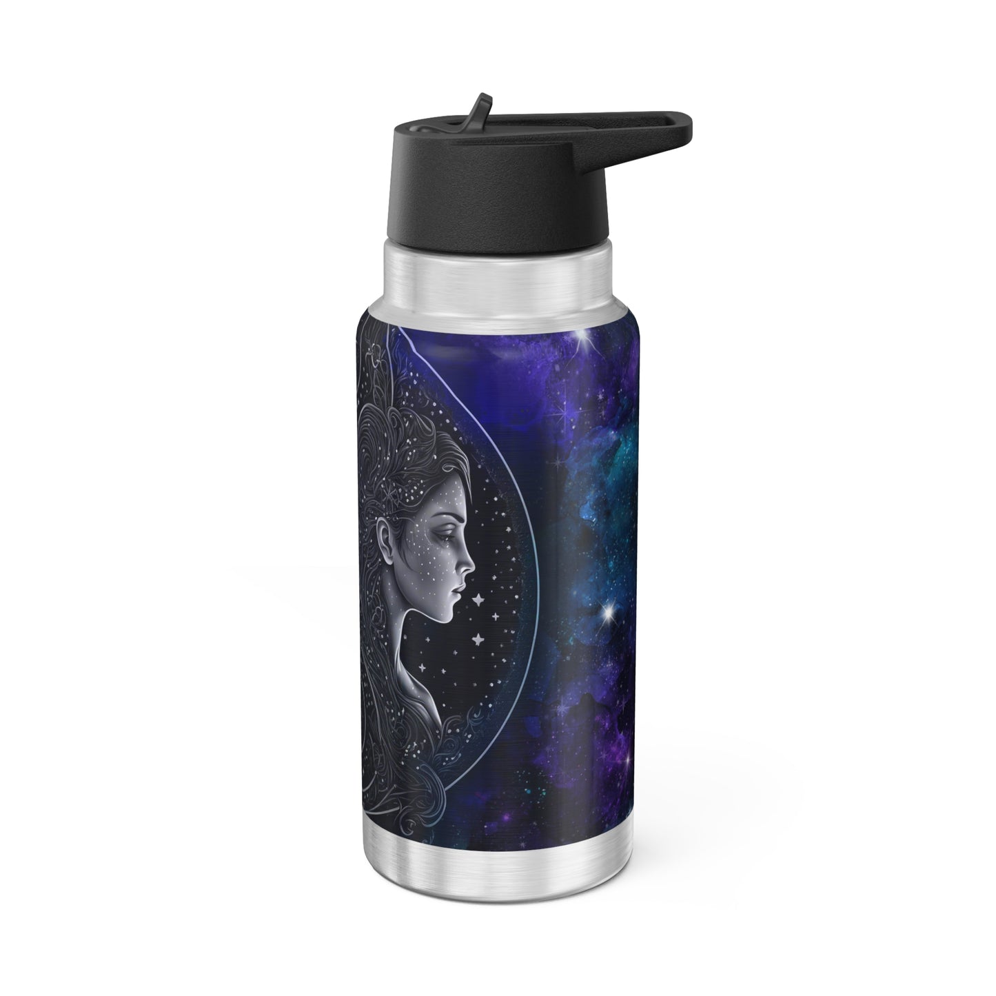 Gemini Twins Zodiac Sign in the Stars  ~ 32oz Tumbler With Lid and Straw