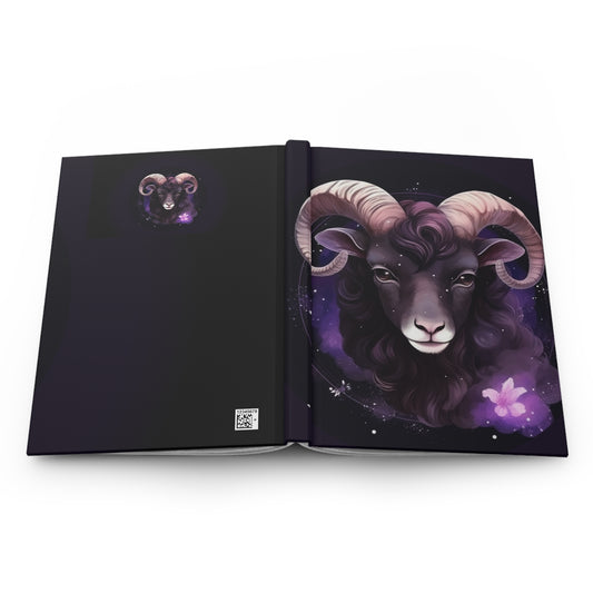 Aries Caricature Hardcover 150 Page Journal