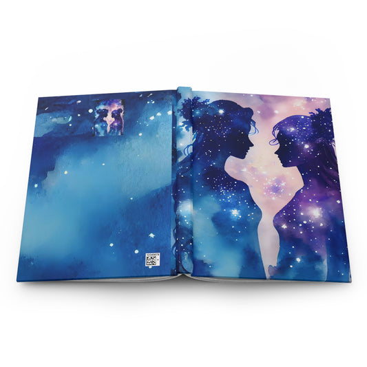 Gemini Twins Hardcover 150 Page Journal