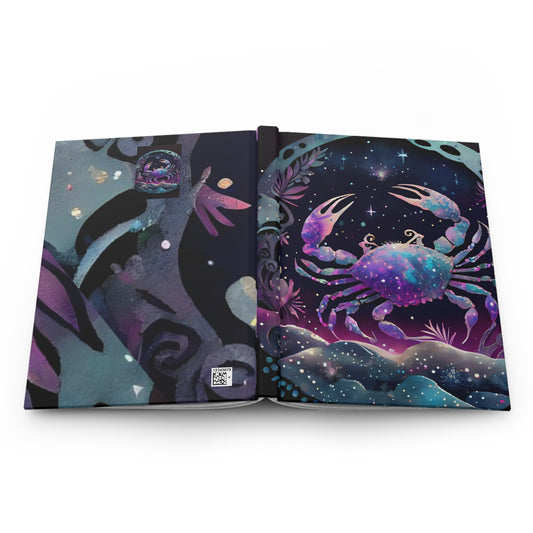 Cancer on the Sea Floor Hardcover 150 Page Journal
