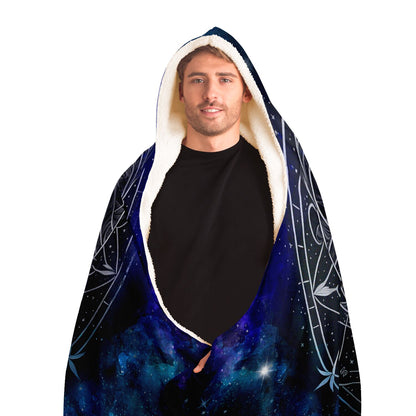 Leo in the Stars Hooded Blanket